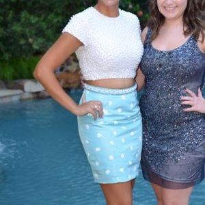 Custom Sherri Hill homecoming/Prom dress.